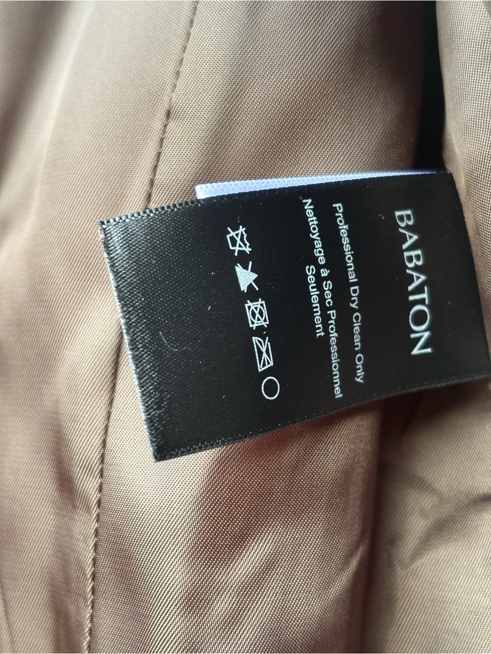 Babaton ‘The Connor Coat’ in Olive Green - Picture 7 of 8